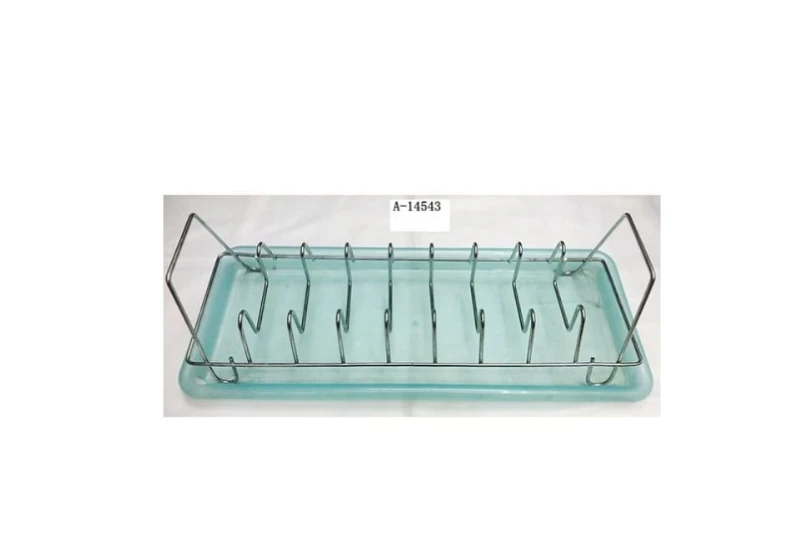 Suport Vase Cu Tavă Fier + PVC A-14543 Wei